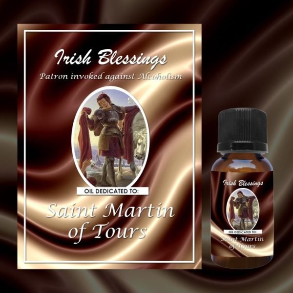 Oil Dedicated to St Martin of Tours (Patron Invoked Against Alcoholism)