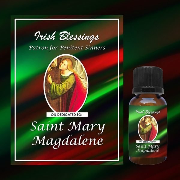 Oil dedicated to St Mary Magdalene (Patron for Penitent Sinners)