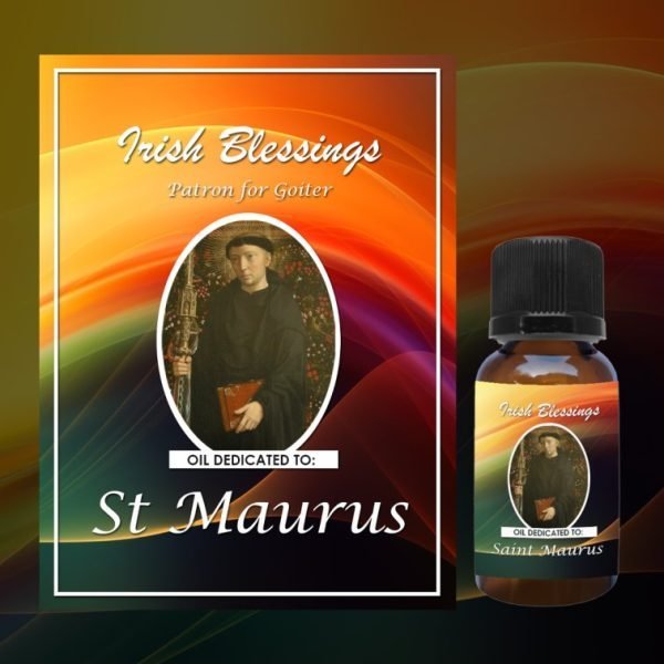 Oil Dedicated to St Maurus (Patron for Goiter)