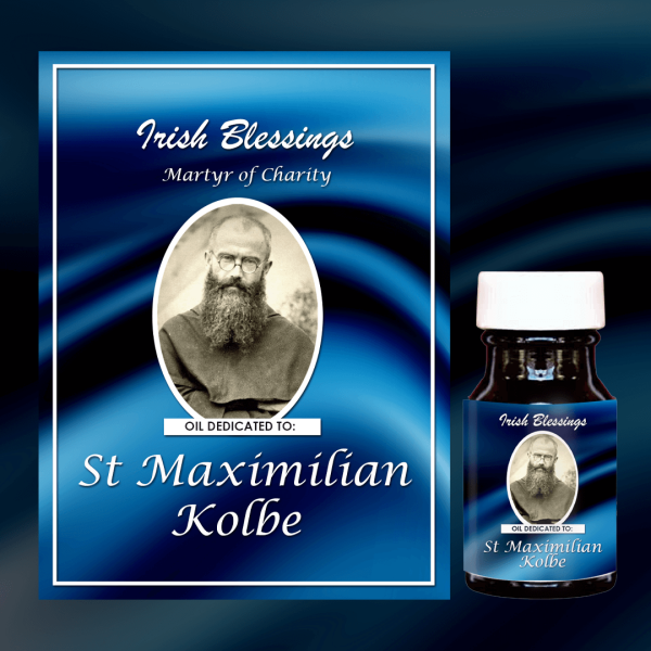 Oil Dedicated to St Maximilian Kolbe 4 (Martyr of Charity)