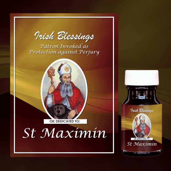 Oil Dedicated to St Maximin 2 (Patron Invoked as Protection against Perjury)