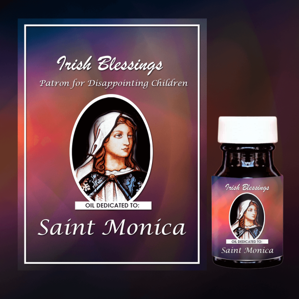 Oil Dedicated to St Monica 7 (Patron for Disappointing Children)