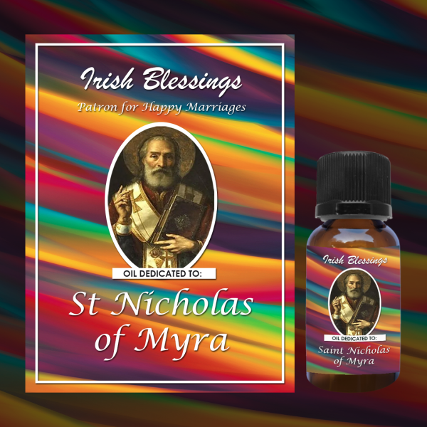 Oil Dedicated to St Nicholas of Myra (Patron for Happy Marriages)