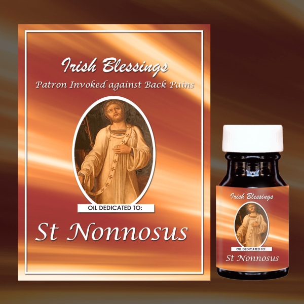 Oil Dedicated to St Nonnosus 5 (Patron Invoked against Back Pains)