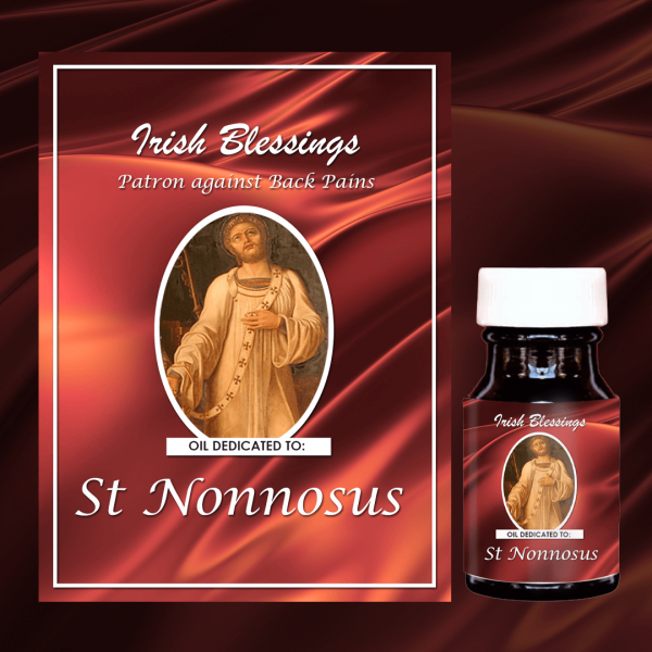 Oil Dedicated to St Nonnosus 4 (Patron against Back Pains)