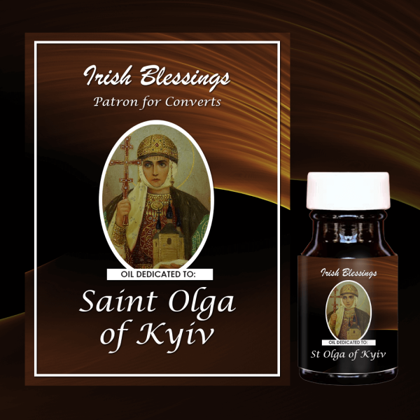Oil Dedicated to St Olga of Kyiv (Patron for Converts)