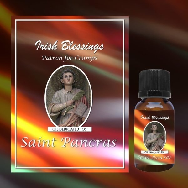 Oil dedicated to St Pancras (Patron for Cramps)