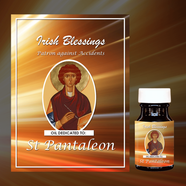Oil Dedicated to St Pantaleon 6 (Patron against Accidents)