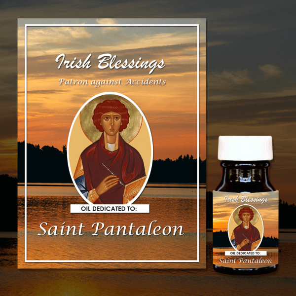 Oil Dedicated to St Pantaleon Healing Oil 5 (Patron against Accidents)