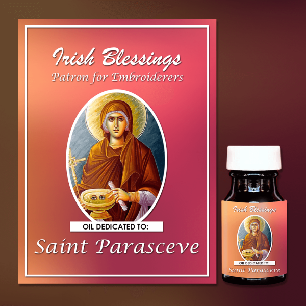 Oil Dedicated to St Parasceve (Patron for Embroiderers)