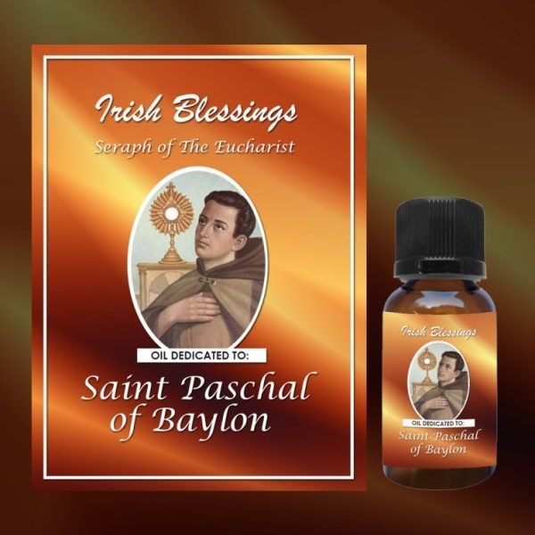 Oil Dedicated to Saint Paschal of Baylon (Seraph of the Eucharist)