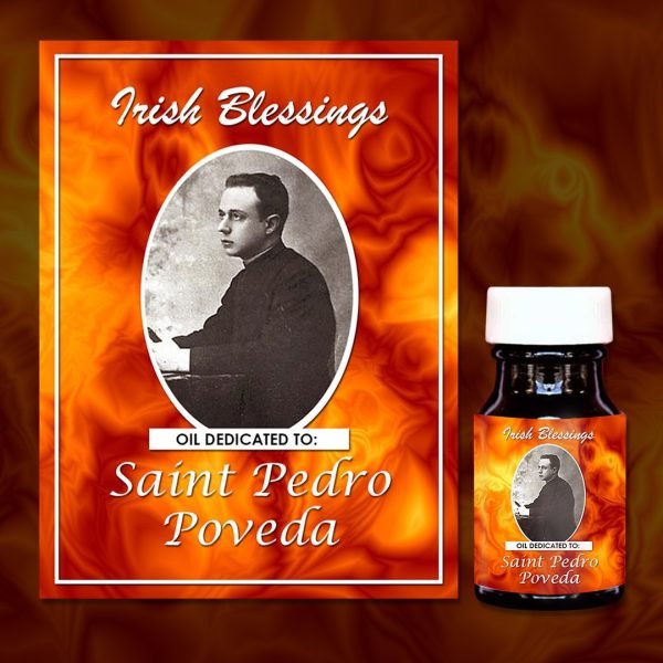 Oil Dedicated to St Pedro Poveda