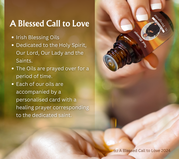 St Peregrine (Patron for Cancer) Oil and Candle Set - Image 7
