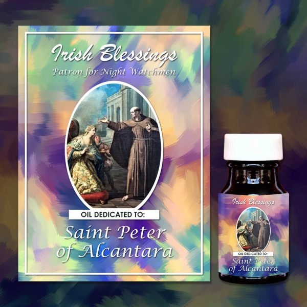 Oil Dedicated to St Peter of Alcantara (patron for night watchmen)