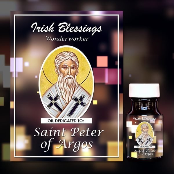 Oil Dedicated to St Peter of Argos (Wonderworker)