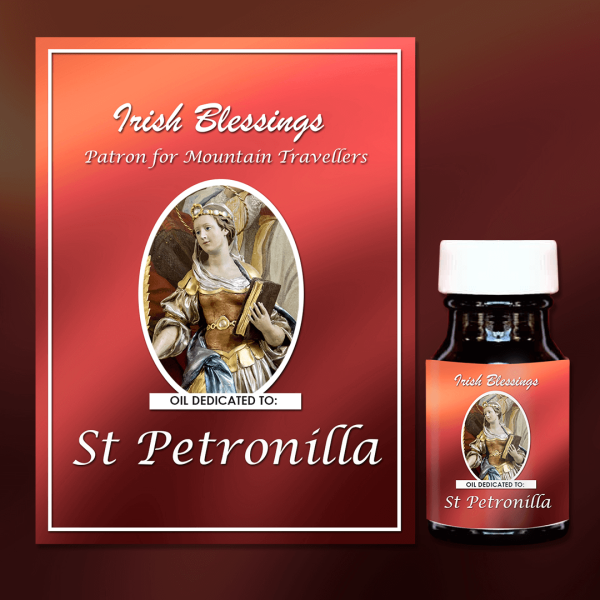 St Petronilla Healing Oil 2 (Patron for Mountain Travellers)