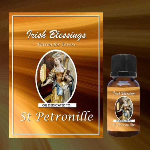 Oil Dedicated to St Petronille (patron for fevers)