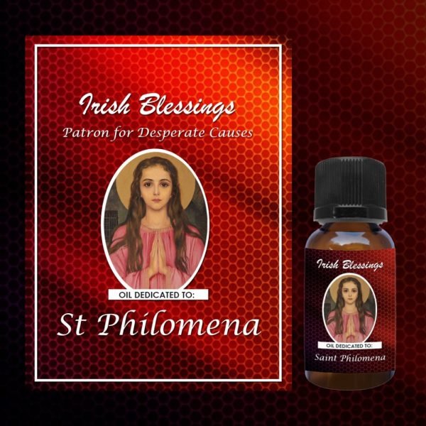 Oil Dedicated to St Philomena (Patron for Desperate Causes)