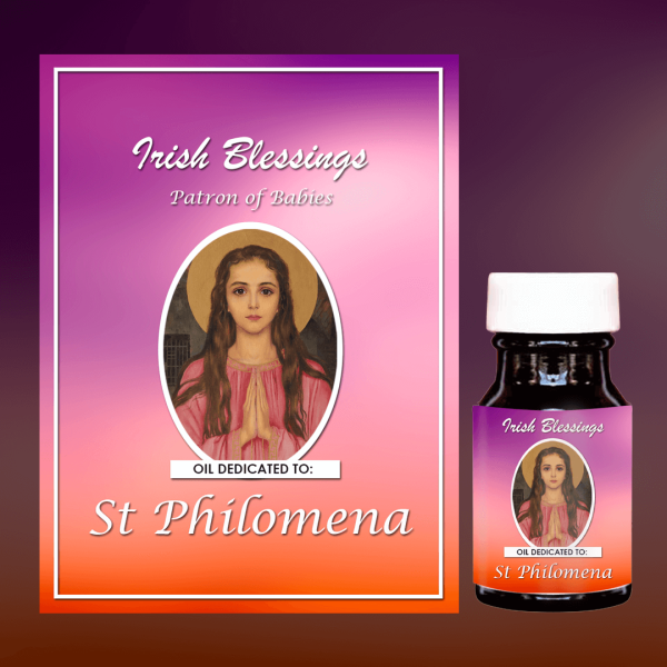 Oil Dedicated to St Philomena 5 (Patron of Babies)