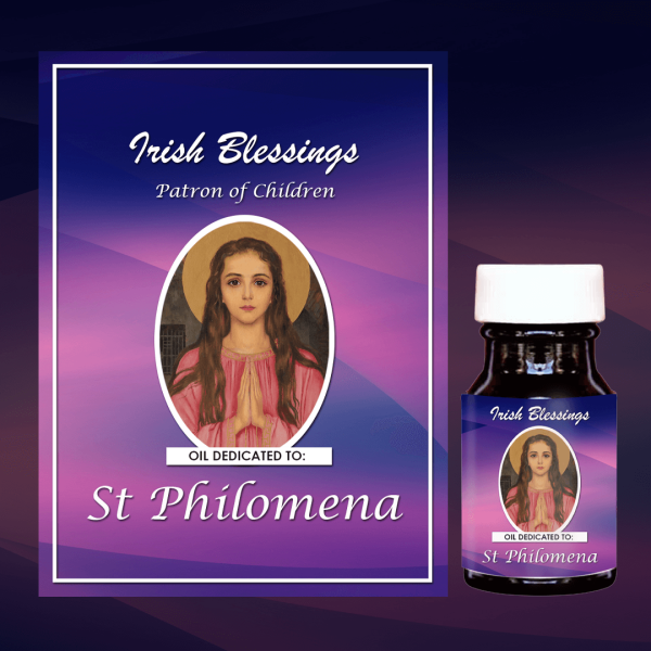 Oil Dedicated to St Philomena 6 (Patron of Children)