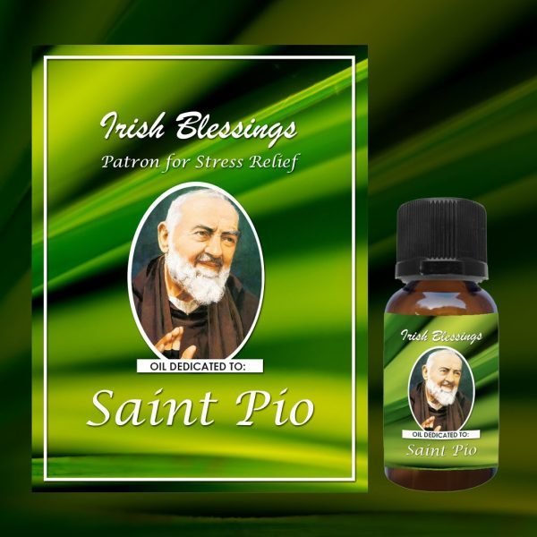 Oil dedicated to St Pio (Patron for Stress Relief)