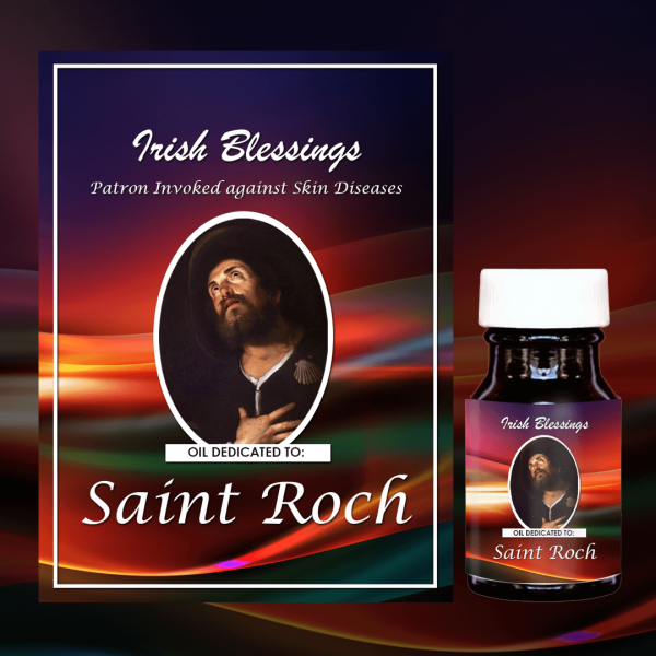 Oil Dedicated to St Roch 6 (Patron Invoked against Skin Diseases)