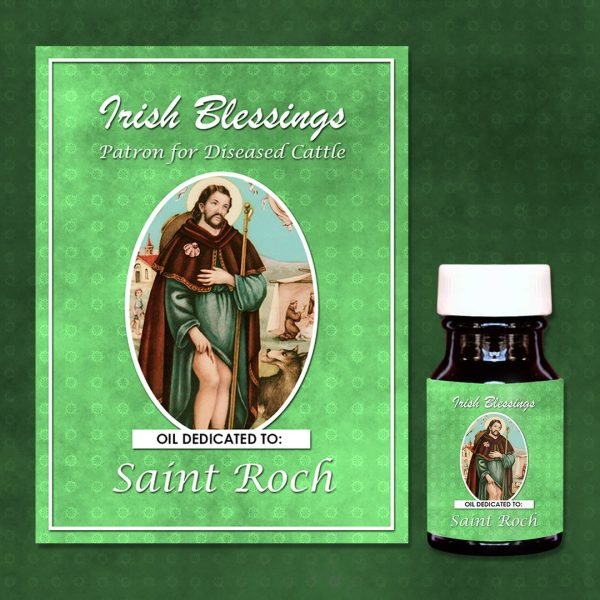 Oil Dedicated to St Roch 2 (Patron for Diseased Cattle)