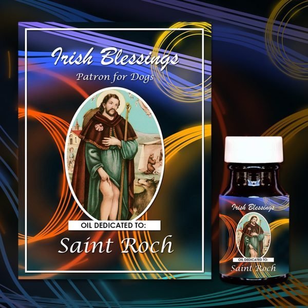 Oil Dedicated to St Roch 1 (Patron for Dogs)