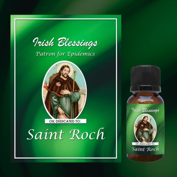 Oil dedicated to St Roch (Patron for Epidemics)