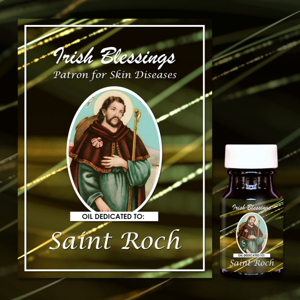 Oil Dedicated to St Roch 5 (Patron for Skin Diseases)