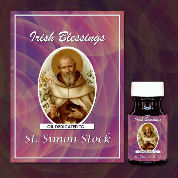 Oil Dedicated to St Simon Stock