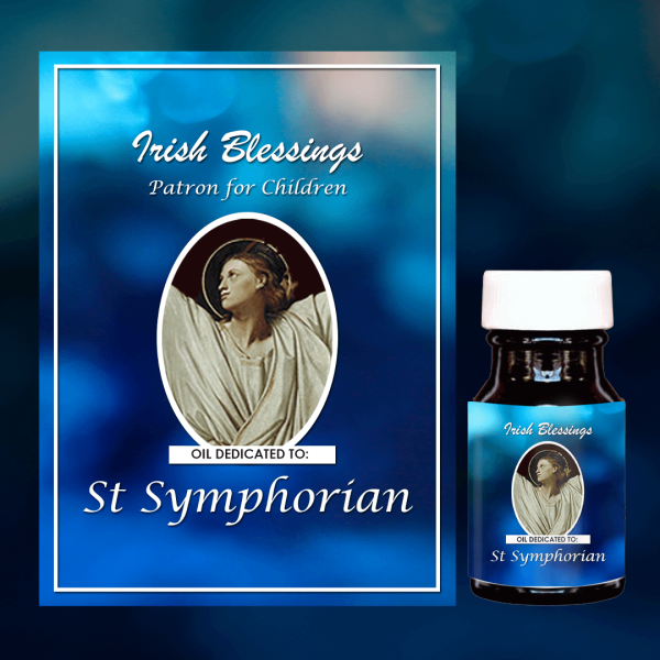 Oil Dedicated to St Symphorian 2 (Patron for Children)