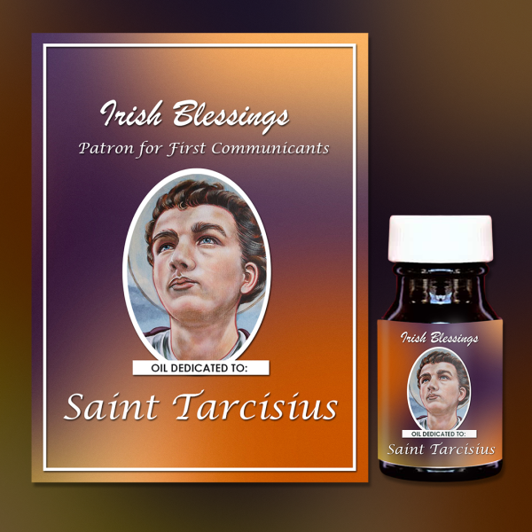 St Tarcisius Healing Oil 3 (Patron for First Communicants)