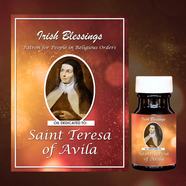 Oil Dedicated to St Teresa of Avila 5 (Patron for People in Religious Orders)