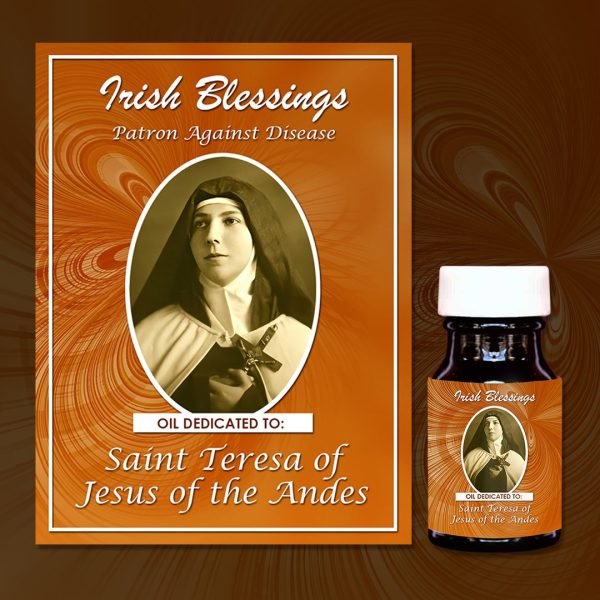 Oil Dedicated to St Teresa of Jesus of the Andes (Patron against Disease)