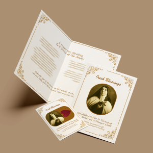 Saint Teresa of the Andes - Prayer Cloth Card