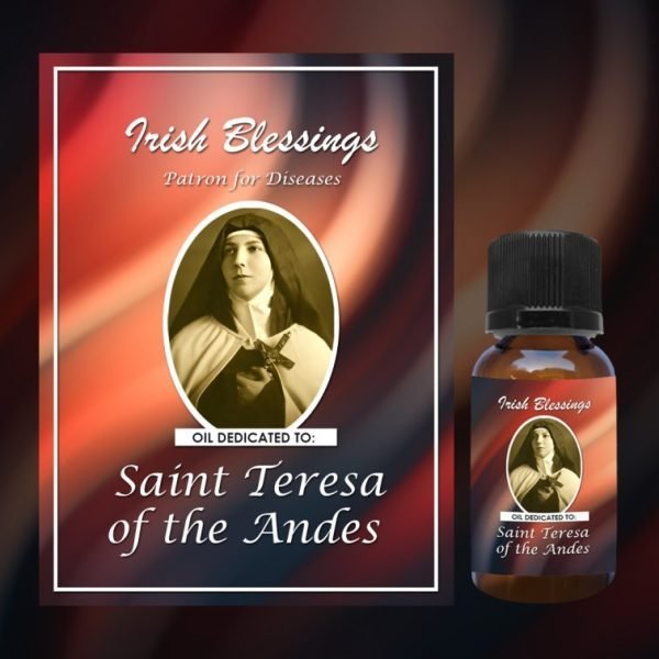 Oil Dedicated to St Teresa of the Andes (Patron for Diseases)