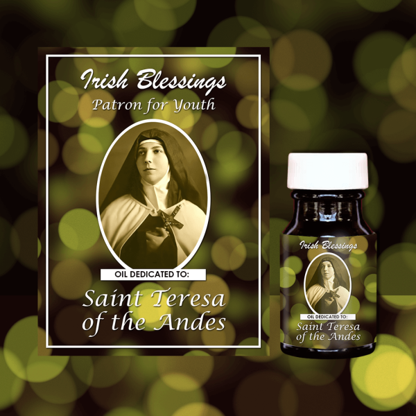 Oil Dedicated to St Teresa of the Andes 1 (Patron of Youth)