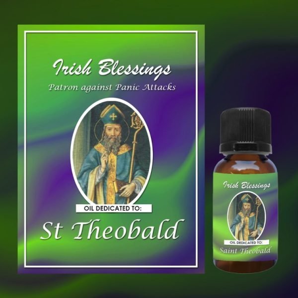Oil dedicated to St Theobald (patron against panic attacks)