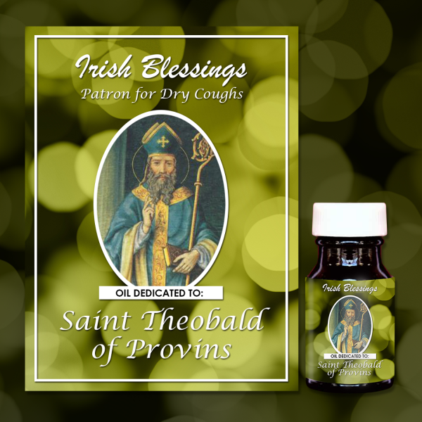 Oil Dedicated to St Theobald of Provins (Patron for Dry Coughs)