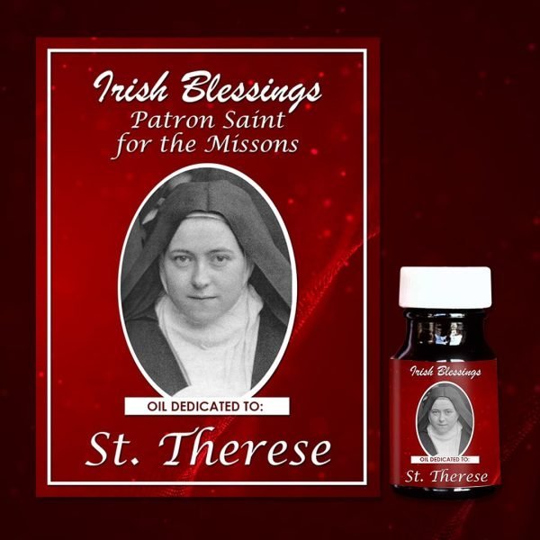 Oil Dedicated to St Therese (Patron of missionaries and florists)
