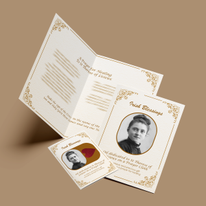 Saint Therese of Lisieux - Prayer Cloth Card
