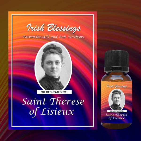 Oil Dedicated to St Therese of Lisieux 2 (Patron for AIV and Aids Survivers)