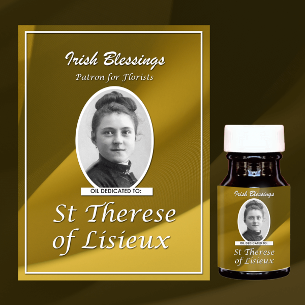 Oil Dedicated to St Therese of Lisieux 5 (Patron for Florists)