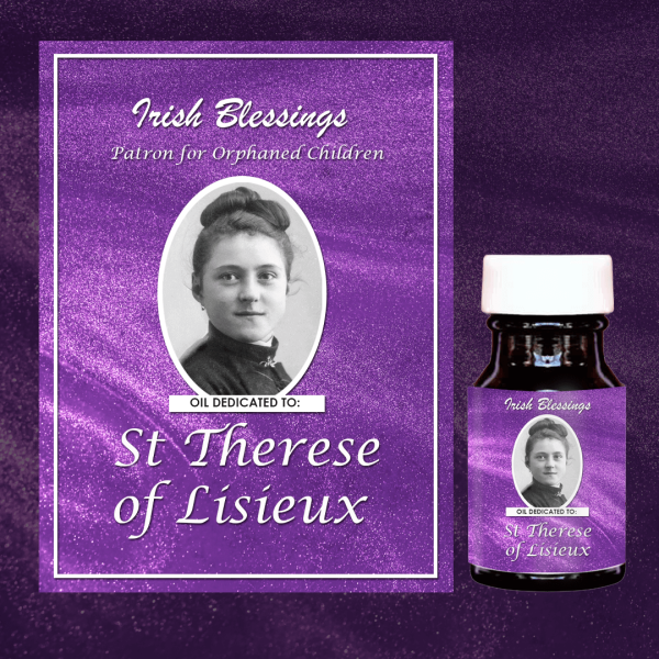 Oil Dedicated to St Therese of Lisieux 4 (Patron for Orphaned Children)