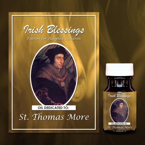 Oil Dedicated to St Thomas More (Patron for Adopted Children)