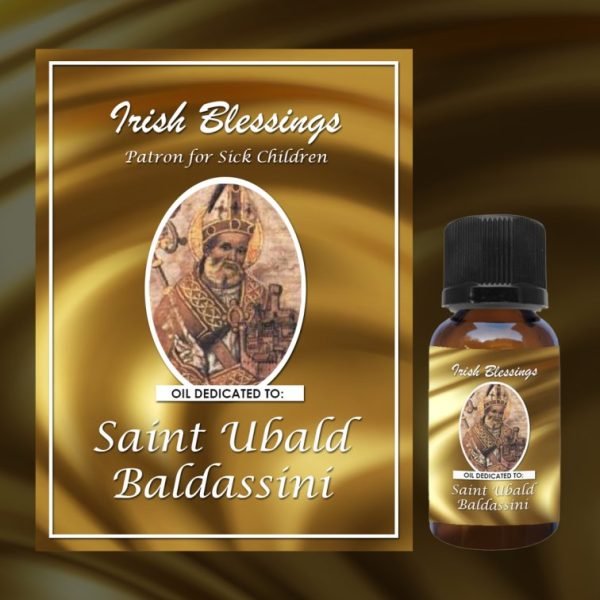 Oil dedicated to St Ubald Baldassini 2 (Patron Saint for Sick Children)