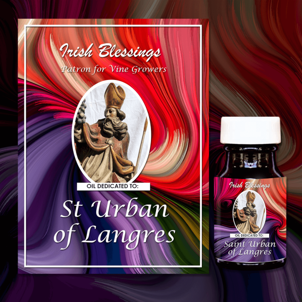 St Urban of Langres Healing Oil 3 (Patron for Vine Growers)