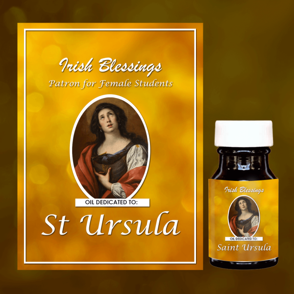 Oil Dedicated to St Ursula (Patron for Female Students)