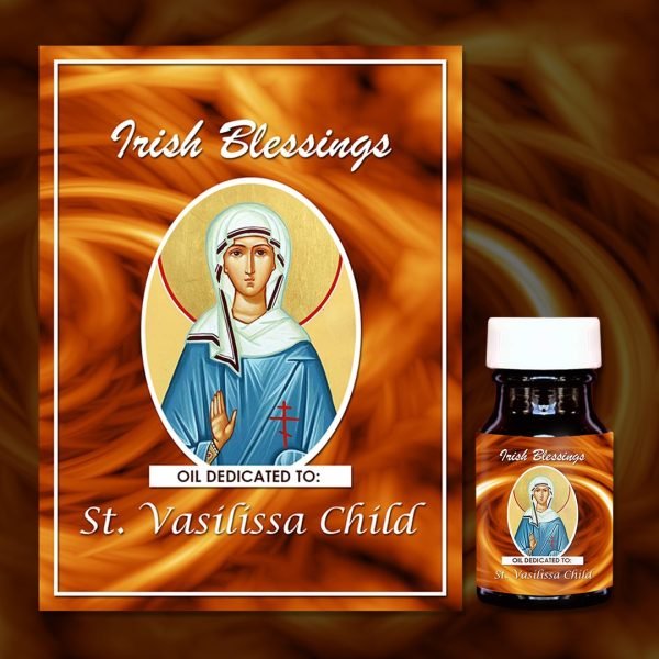 Oil Dedicated to Vasilissa Child Martyr